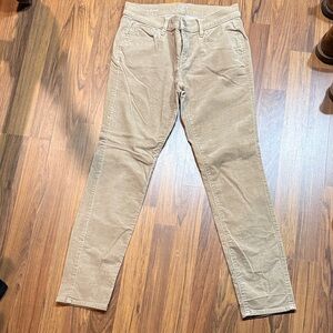 LOFT Corduroy Pants in Beige